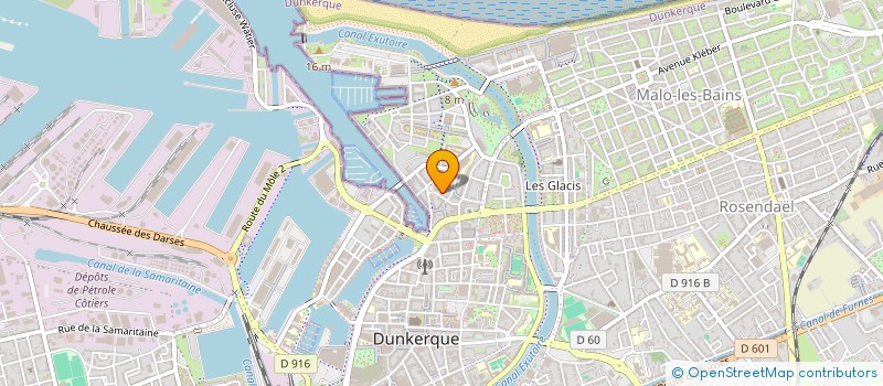 localisation de l'entreprise MONSIEUR CHRISTOPHE TABART à DUNKERQUE