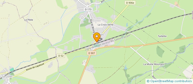 localisation de l'entreprise MONSIEUR CHRISTOPHE TACHON  MAGNET