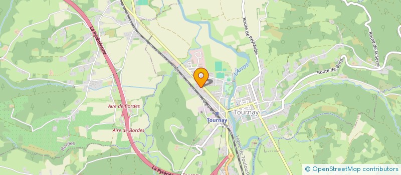 localisation de l'entreprise MONSIEUR CHRISTOPHE TALABERE  TOURNAY