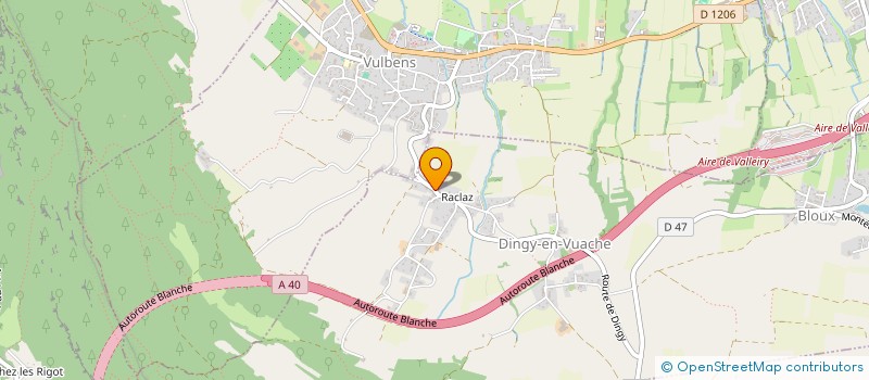 localisation de l'entreprise MONSIEUR CHRISTOPHE TALBI  DINGY-EN-VUACHE