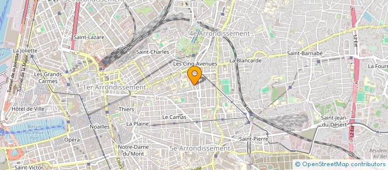localisation de l'entreprise MONSIEUR CHRISTOPHE TARDIEUX à MARSEILLE