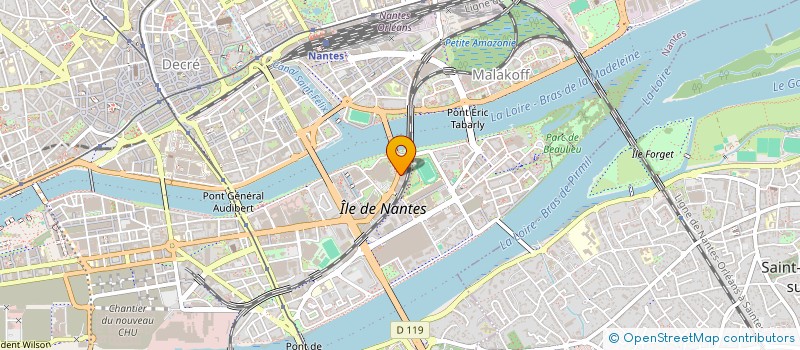 localisation de l'entreprise MONSIEUR CHRISTOPHE TARDIVEL  NANTES