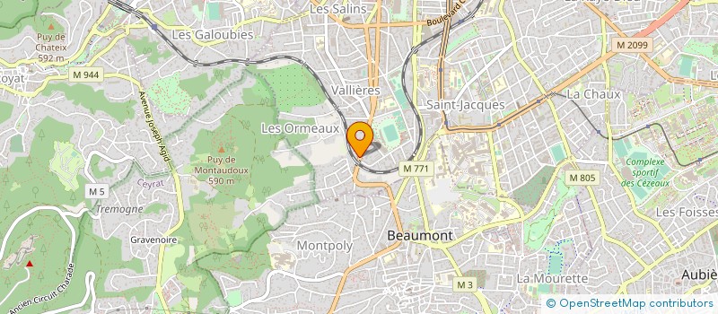 localisation de l'entreprise MONSIEUR CHRISTOPHE TARRERIAS  CLERMONT-FERRAND