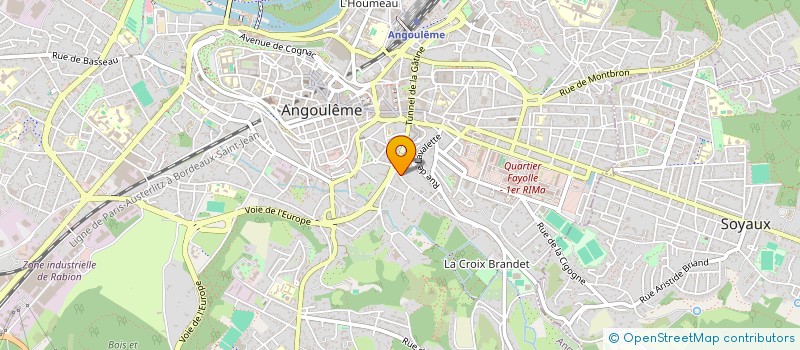 localisation de l'entreprise MONSIEUR CHRISTOPHE TAUZIA à ANGOULEME