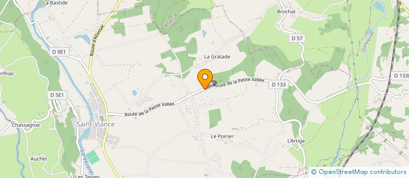 localisation de l'entreprise MONSIEUR CHRISTOPHE TECHER à SAINT-VIANCE