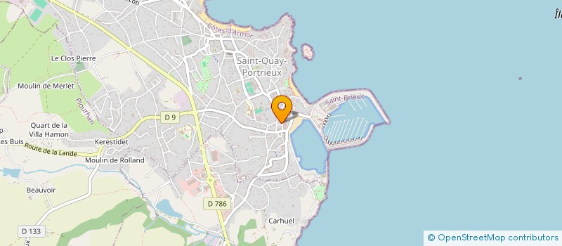 localisation de l'entreprise MONSIEUR CHRISTOPHE TEILLETCHE  SAINT-QUAY-PORTRIEUX