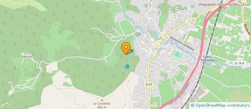 localisation de l'entreprise MONSIEUR CHRISTOPHE TEISSEIRE à CUERS