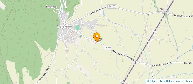 localisation de l'entreprise MONSIEUR CHRISTOPHE TEMPIER  MARSANNE