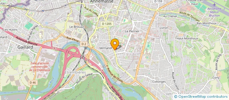 localisation de l'entreprise MONSIEUR CHRISTOPHE TERRAY  ANNEMASSE