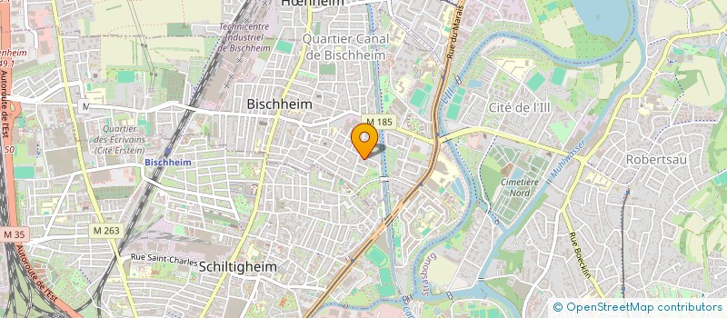 localisation de l'entreprise MONSIEUR CHRISTOPHE TERSCHLUSEN à BISCHHEIM