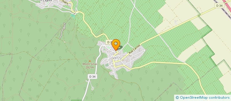 localisation de l'entreprise MONSIEUR CHRISTOPHE TERVER  VERZY