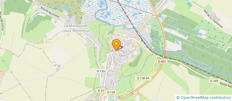 localisation de l'entreprise MONSIEUR CHRISTOPHE TESTU à MONTREUIL-SUR-MER