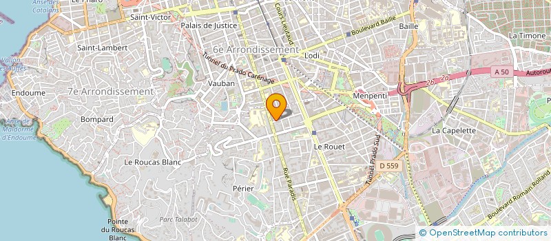 localisation de l'entreprise MONSIEUR CHRISTOPHE TETARD à MARSEILLE