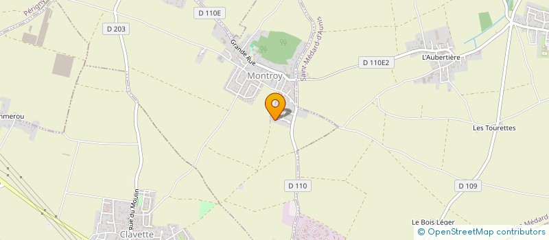 localisation de l'entreprise MONSIEUR CHRISTOPHE TEXERAUD  MONTROY