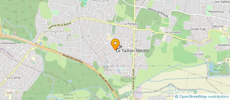 localisation de l'entreprise MONSIEUR CHRISTOPHE TEYNIER  LE TAILLAN-MEDOC