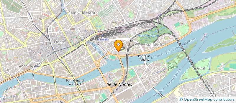localisation de l'entreprise MONSIEUR CHRISTOPHE THEBAUD  NANTES
