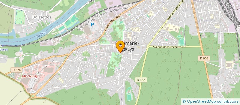 localisation de l'entreprise MONSIEUR CHRISTOPHE THEBAULT à DAMMARIE-LES-LYS