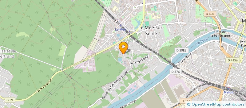 localisation de l'entreprise MONSIEUR CHRISTOPHE THERY  LE MEE-SUR-SEINE