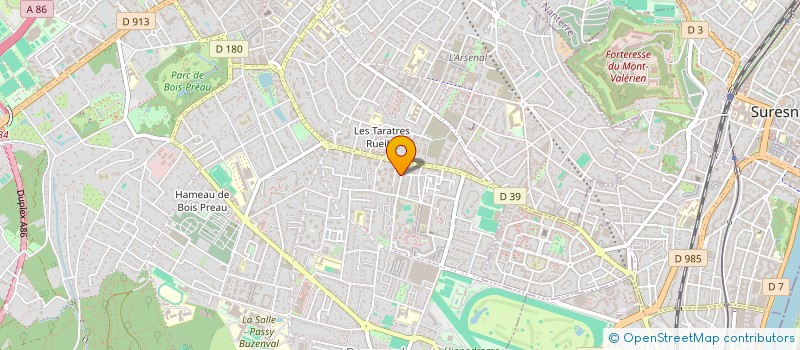 localisation de l'entreprise MONSIEUR CHRISTOPHE THERY  BOUGIVAL