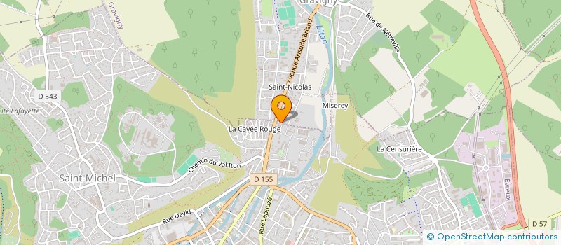 localisation de l'entreprise MONSIEUR CHRISTOPHE THIBAULT  NORMANVILLE