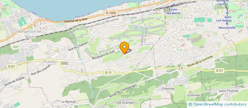 localisation de l'entreprise MONSIEUR CHRISTOPHE THIEBEAUX à PUBLIER