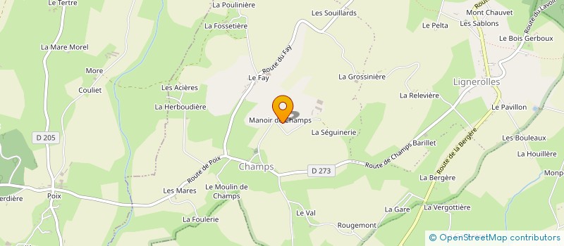 localisation de l'entreprise MONSIEUR CHRISTOPHE THIROUX à IRAI