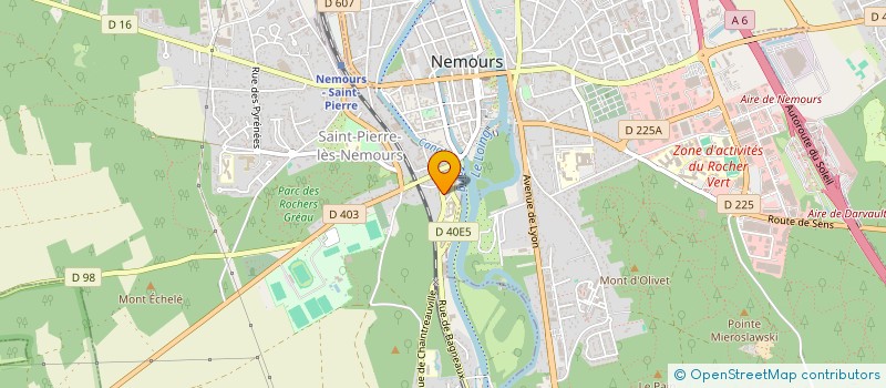localisation de l'entreprise MONSIEUR CHRISTOPHE THIRY à SAINT-PIERRE-LES-NEMOURS