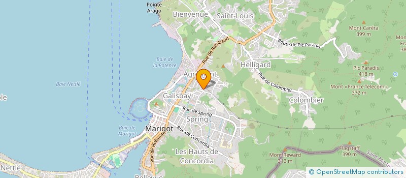 localisation de l'entreprise MONSIEUR CHRISTOPHE THOMAS  SAINT MARTIN