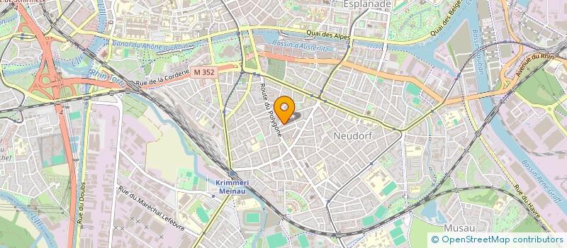 localisation de l'entreprise MONSIEUR CHRISTOPHE THOMAS à STRASBOURG