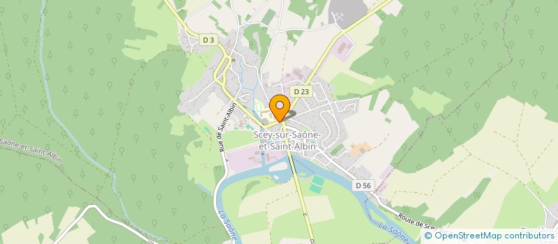 localisation de l'entreprise MONSIEUR CHRISTOPHE THOMAS  SCEY-SUR-SAONE-ET-SAINT-ALBIN