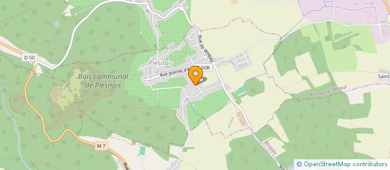 localisation de l'entreprise MONSIEUR CHRISTOPHE THOMAS  PLESNOIS