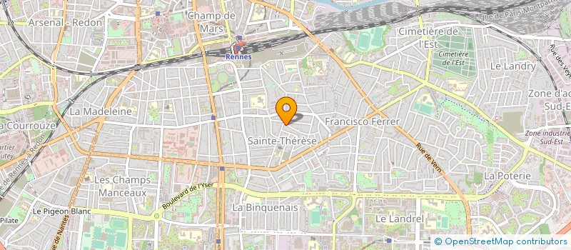 localisation de l'entreprise MONSIEUR CHRISTOPHE THOMAS  RENNES