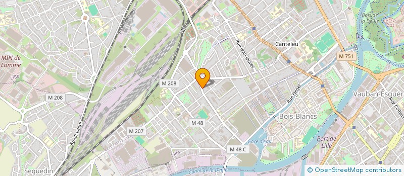 localisation de l'entreprise MONSIEUR CHRISTOPHE THOMAS à LILLE