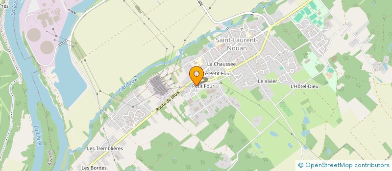 localisation de l'entreprise MONSIEUR CHRISTOPHE THOREAU  SAINT-LAURENT-NOUAN