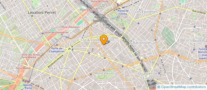 localisation de l'entreprise MONSIEUR CHRISTOPHE THOUVENIN  PARIS