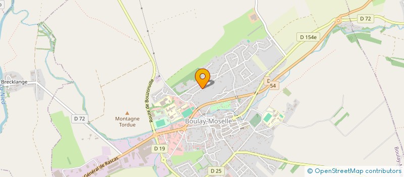 localisation de l'entreprise MONSIEUR CHRISTOPHE THUAU  BOULAY-MOSELLE