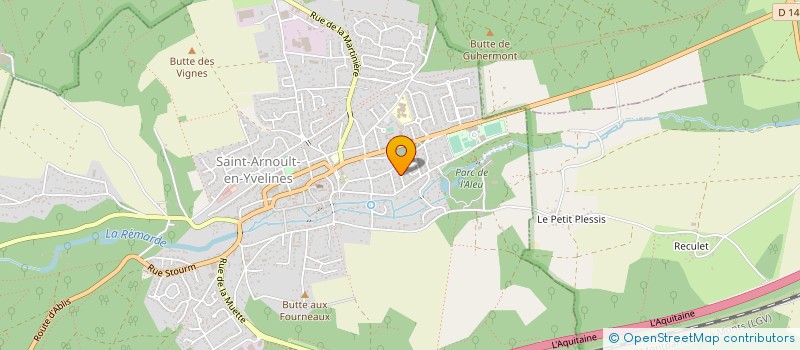 localisation de l'entreprise MONSIEUR CHRISTOPHE TIERFOIN à SAINT-ARNOULT-EN-YVELINES