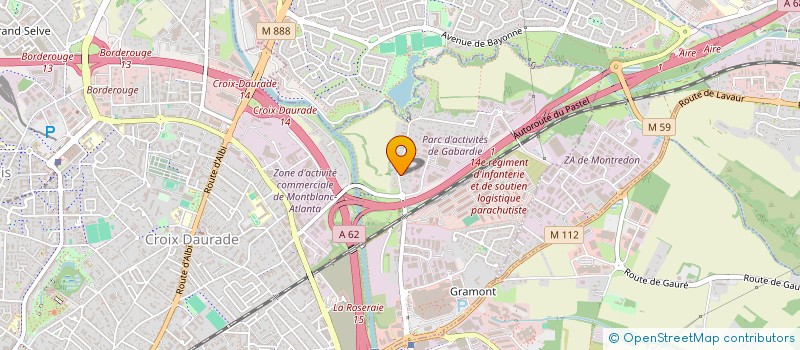 localisation de l'entreprise MONSIEUR CHRISTOPHE TIGIER à TOULOUSE
