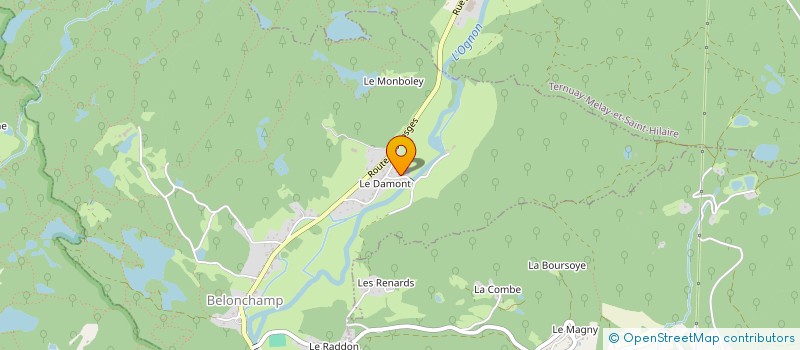 localisation de l'entreprise MONSIEUR CHRISTOPHE TIHAY  BELONCHAMP