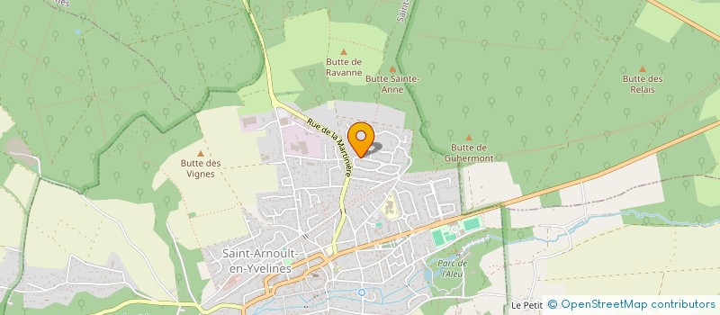 localisation de l'entreprise MONSIEUR CHRISTOPHE TINET  SAINT-ARNOULT-EN-YVELINES