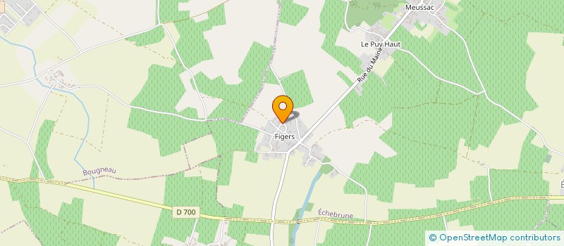 localisation de l'entreprise MONSIEUR CHRISTOPHE TIRATEAU  ECHEBRUNE