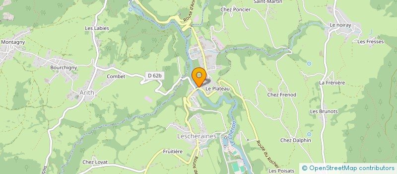 localisation de l'entreprise MONSIEUR CHRISTOPHE TISSIER  LESCHERAINES