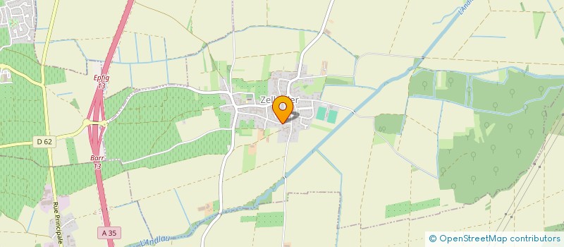 localisation de l'entreprise MONSIEUR CHRISTOPHE TITTEL   MOSSER  ZELLWILLER