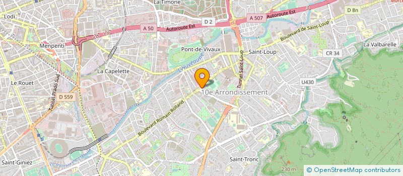 localisation de l'entreprise MONSIEUR CHRISTOPHE TOINETTE à MARSEILLE