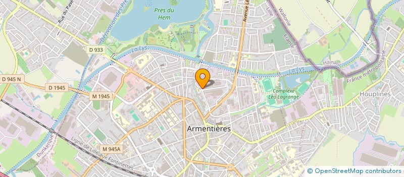 localisation de l'entreprise MONSIEUR CHRISTOPHE TOP  ARMENTIERES