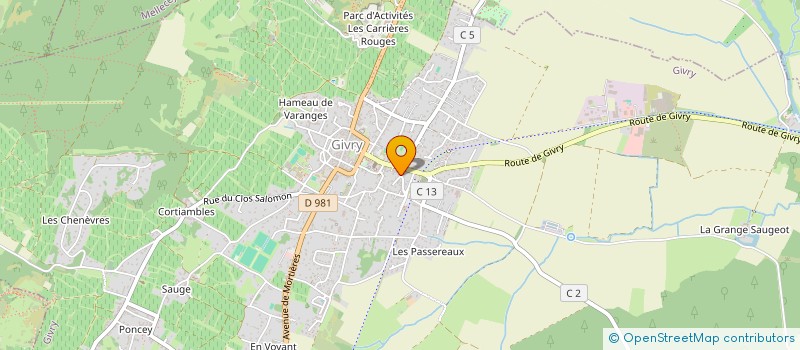 localisation de l'entreprise MONSIEUR CHRISTOPHE TOPOROWSKI  SAINT-MARCEL