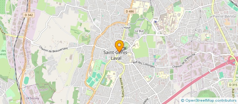 localisation de l'entreprise MONSIEUR CHRISTOPHE TORRECILLAS  SAINT-GENIS-LAVAL