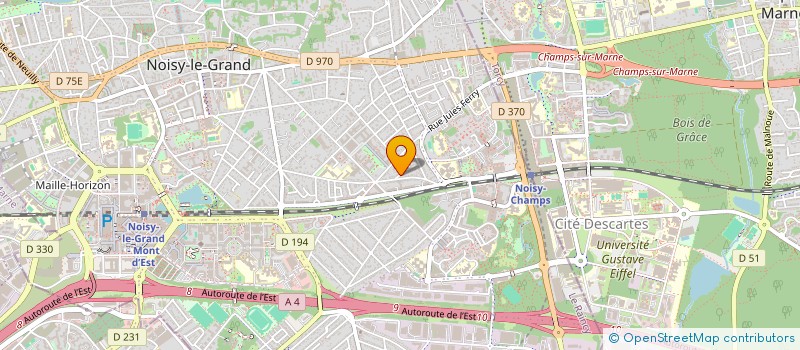 localisation de l'entreprise MONSIEUR CHRISTOPHE TOULLEC à NOISY-LE-GRAND