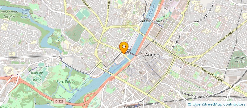 localisation de l'entreprise MONSIEUR CHRISTOPHE TOUQUET à ANGERS