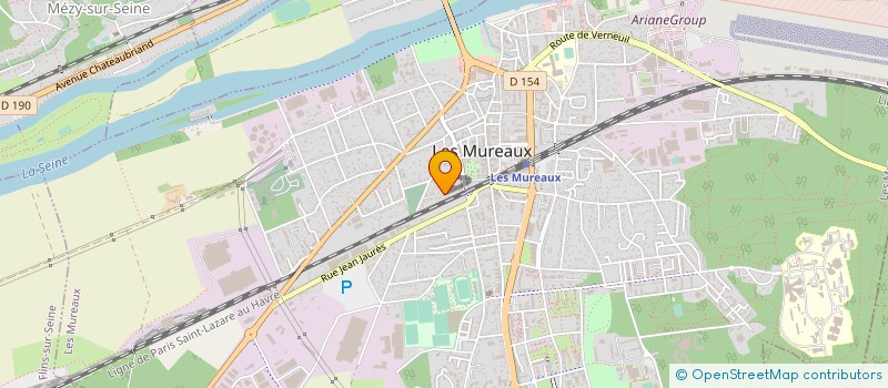 localisation de l'entreprise MONSIEUR CHRISTOPHE TOURARD à LES MUREAUX